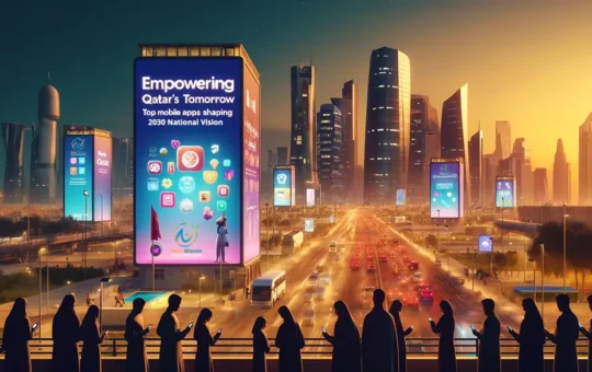 Empowering Qatar's Tomorrow Mobile Apps Shaping the Qatar National Vision 2030